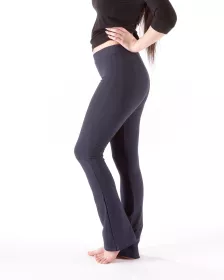 GINA dámské kalhoty zvonové základní délka, dlouhé, šité, klasické, jednobarevné 96001P GINA dámské kalhoty zvonové základní délka, dlouhé, šité, klasické, jednobarevné 96001P