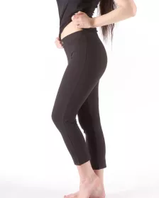 GINA dámské legíny 7/8 délka, 7/8 kalhoty, šité, klasické, jednobarevné 95002P