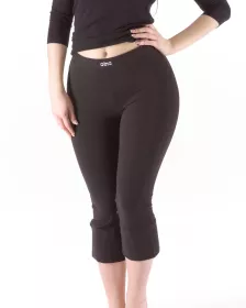 GINA dámské legíny 7/8 délka, 7/8 kalhoty, šité, klasické, jednobarevné 95004P