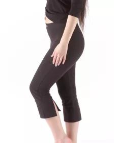 GINA dámské legíny 7/8 délka, 7/8 kalhoty, šité, klasické, jednobarevné 95004P