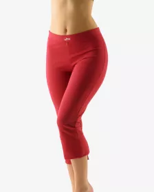 GINA dámské legíny 7/8 délka, 7/8 kalhoty, šité, klasické, jednobarevné 95004P