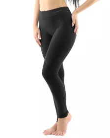 GINA dámské legíny dlouhé, bezešvé, klasické Eco Bamboo 95031P EcoBamboo