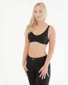 GINA dámské legíny kratší, krátké, šité, klasické, jednobarevné 93019P