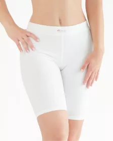 GINA dámské legíny kratší, krátké, šité, klasické, jednobarevné 93019P