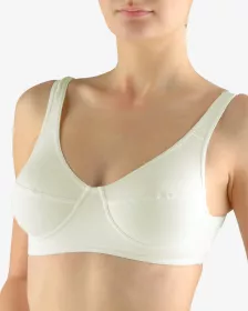 GINA dámské podprsenka sportovní, bez kostice, šité, jednobarevné 97017P GINA dámské podprsenka sportovní, bez kostice, šité, jednobarevné 97017P