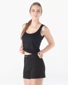 GINA dámské šortky krátké, šité, klasické, jednobarevné 93020P