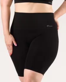 GINA Boxerky s dlouhou nohavičkou a zpevněným pasem EcoBamboo, bezešvé, jednobarevné, Eco Bamboo 03020P