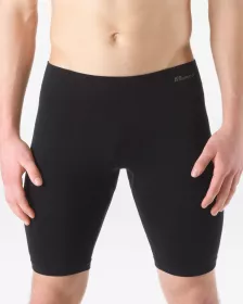 GINA Boxerky s dlouhou nohavičkou EcoBamboo, bezešvé, jednobarevné, Eco Bamboo 54019P | Černá L/XL, Černá M/L, Černá S/M, Černá XL/XXL, Černá XXL/3XL