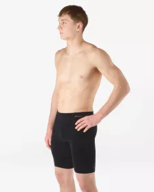 GINA Boxerky s dlouhou nohavičkou EcoBamboo, bezešvé, jednobarevné, Eco Bamboo 54020P