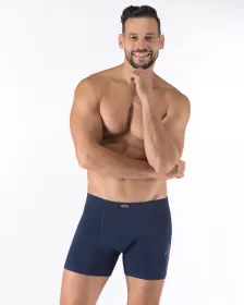 GINA Boxerky delší nohavička, šité, potisk 74191P
