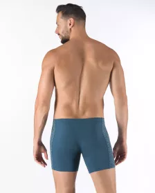 GINA Boxerky delší nohavička bez zadních švů, šité, potisk 74187P