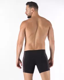 GINA Boxerky delší nohavička bez zadních švů, šité, potisk 74187P