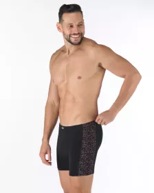 GINA Boxerky delší nohavička bez zadních švů, šité, potisk 74187P