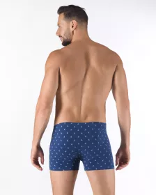 GINA Boxerky kratší nohavička, šité, potisk 73142P