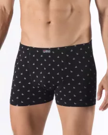 GINA Boxerky kratší nohavička, šité, potisk 73142P