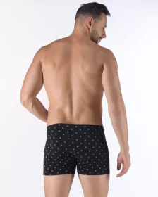 GINA Boxerky kratší nohavička, šité, potisk 73142P