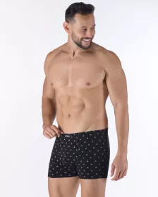 GINA Boxerky kratší nohavička, šité, potisk 73142P