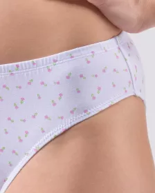 GINA Kalhotky klasické, šité, potisk 10287P