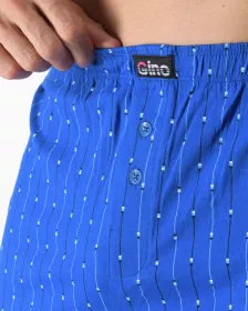 GINA Trenky volné bez zadního švu, šité, potisk 75221P
