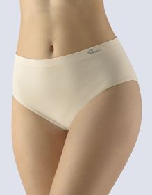 GINA dámské kalhotky klasické ve větších velikostech, větší velikosti, bezešvé, jednobarevné Bamboo Soft 01003P
