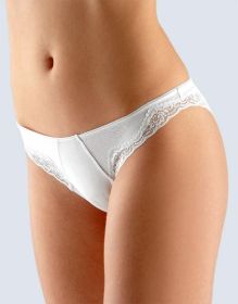 GINA dámské kalhotky bokové - RIO, šité, s krajkou, jednobarevné Romantic I 16016P